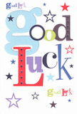 Brimming with cheer, this good luck card captures the exuberant spirit that Basildon locals bring to moments of change and hope. 'Good Luck' unfurls across the clean white card in an artful mosaic of oversized pastel blue, deep reds, moss greens, and velvety purples, each letter handpicked to reflect encouragement in its purest form. Pops of navy, lilac, and zesty lime dance among playful stars, their scattered arrangement mirroring the sky above Gloucester Park on a celebratory evening. The flat, smooth surface belies its inviting tactile appeal-the kind of textured, premium cardstock you'd expect from a florist like Flowers Basildon, infusing each card with a quality you can feel. Designed with the milestones of local life in mind-from exam achievements at the college to sending luck for interviews at the nearby hospital-this card offers not just words but a heartfelt embrace, reminding every recipient of the magical possibilities that come with the unwavering belief of their Basildon community.